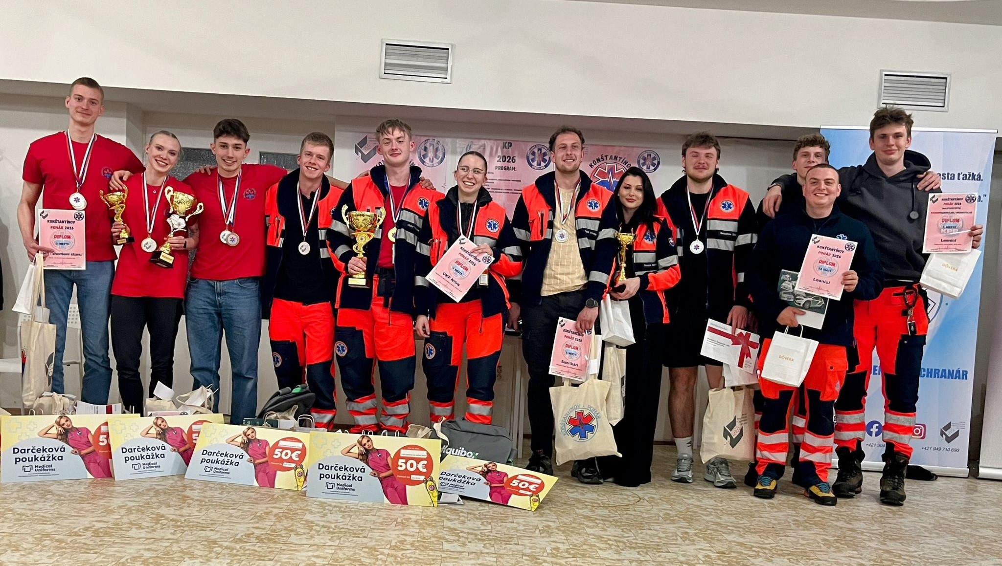 Druhý ročník medzinárodnej súťaže Konštantínov pohár vyhrala naša univerzita